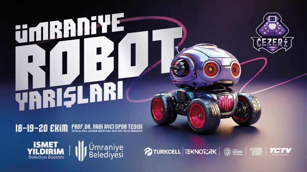 Ümraniye robot yarışları başlıyor