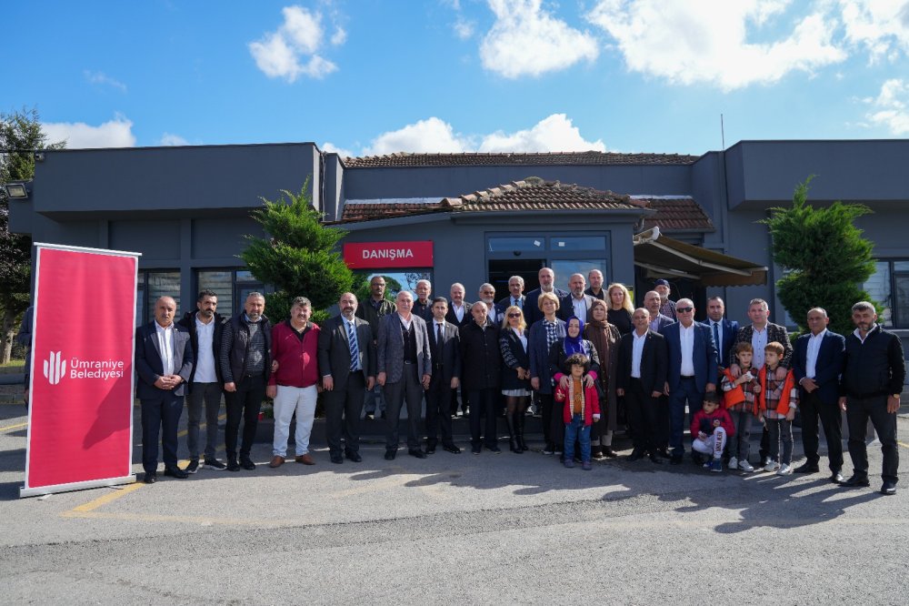 Muhtarlardan ümraniye hayvan bakımevi’ne destek ziyareti